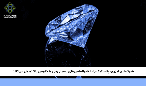 تولید نانوالماس با لیزر و تبدیل پلاستیک به نانوالماس